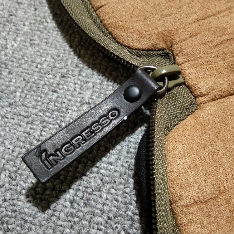 Túi chống sốc laptop  hàng xuất Nhật da lộn Ingresso