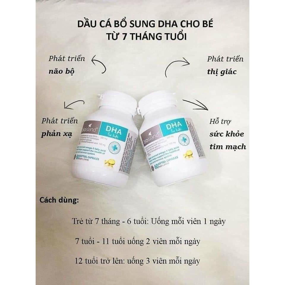 [ Giá Tốt ] DHA BIO ISLAND FOR KID ÚC