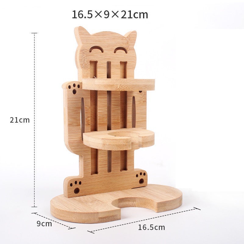 Giá Đỡ Đài Phun Nước Uống Dạng Đứng Bằng Gỗ Trơn Kèm Giá Đỡ Bình Nước Và Bóng Điều Chỉnh Được Dành Cho Chuột Hamster