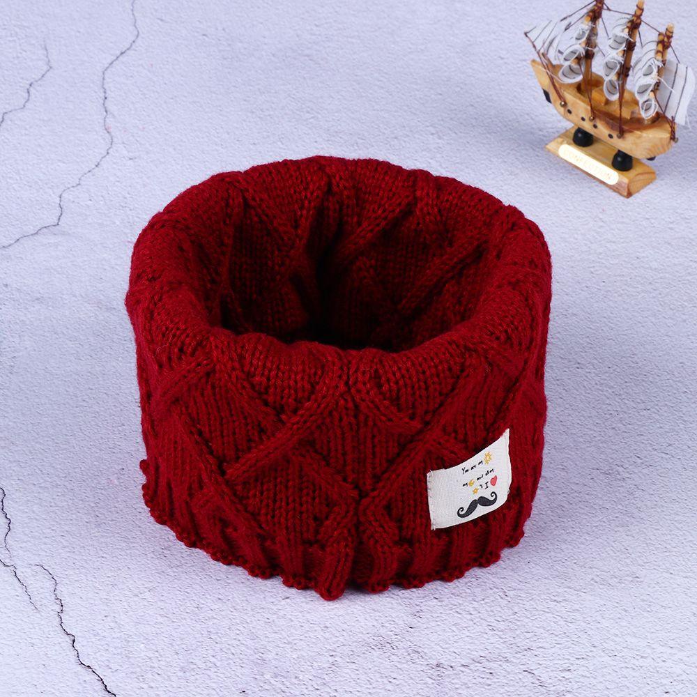 Rowan1 Cô Gái Ấm Cổ o-ring Quấn Khăn Choàng Bé Trai