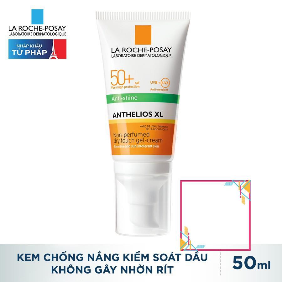 Kem Chống Nắng La Roche Posay Anthelios Xl Dry Touch Gel-Cream Anti-Shine SPF50+ [CHÍNH HÃNG]