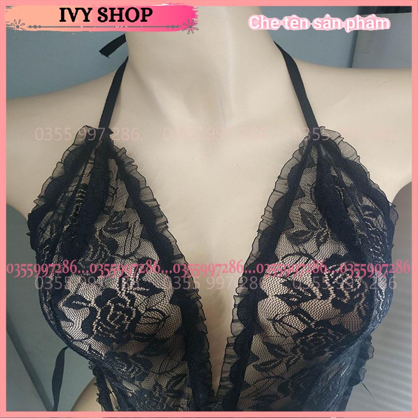 Bộ Đồ Lót Ren 1 Mảnh BUocj Dây Hở Lưng Gợi Cmar - R505 - Bodysuit Ren Siêu Sexy | BigBuy360 - bigbuy360.vn