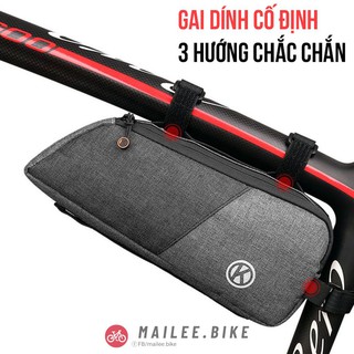 Túi Xe Đạp Treo Sườn Xe Ngăn Chứa Đồ Rộng Rãi Chống Nước Siêu Bền Chống Mài Mòn Có Phản Quang Ban Đêm Tiện Dụng