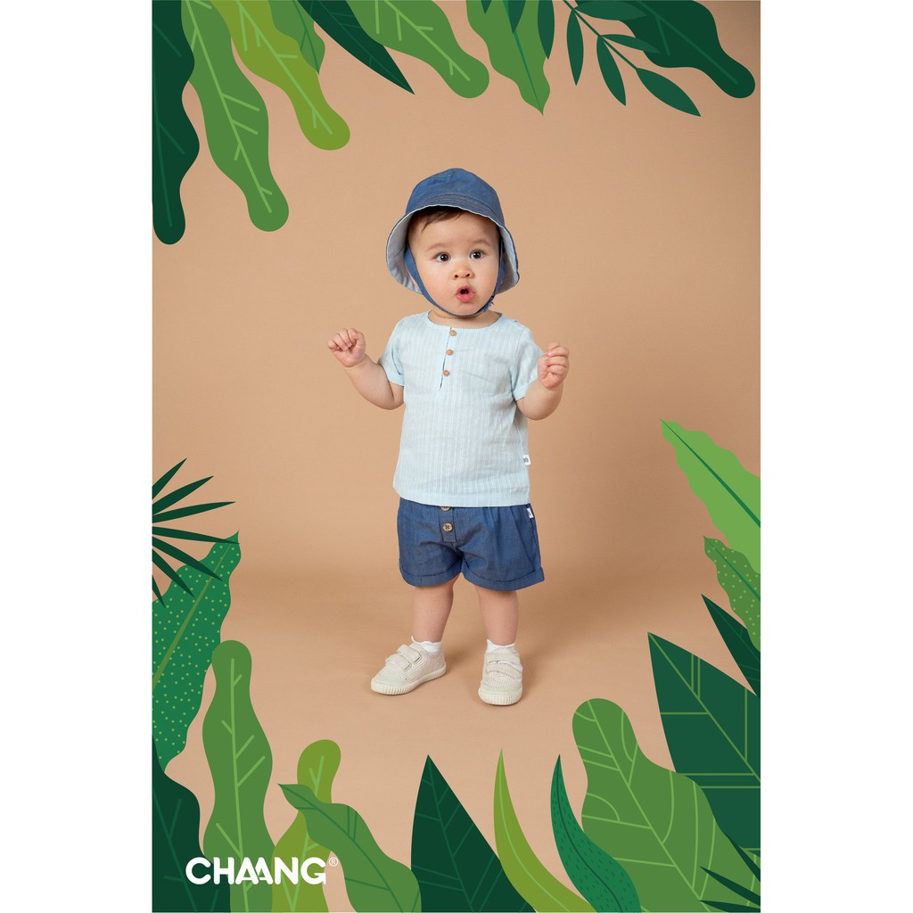 Quần denim CHAANG summer xanh