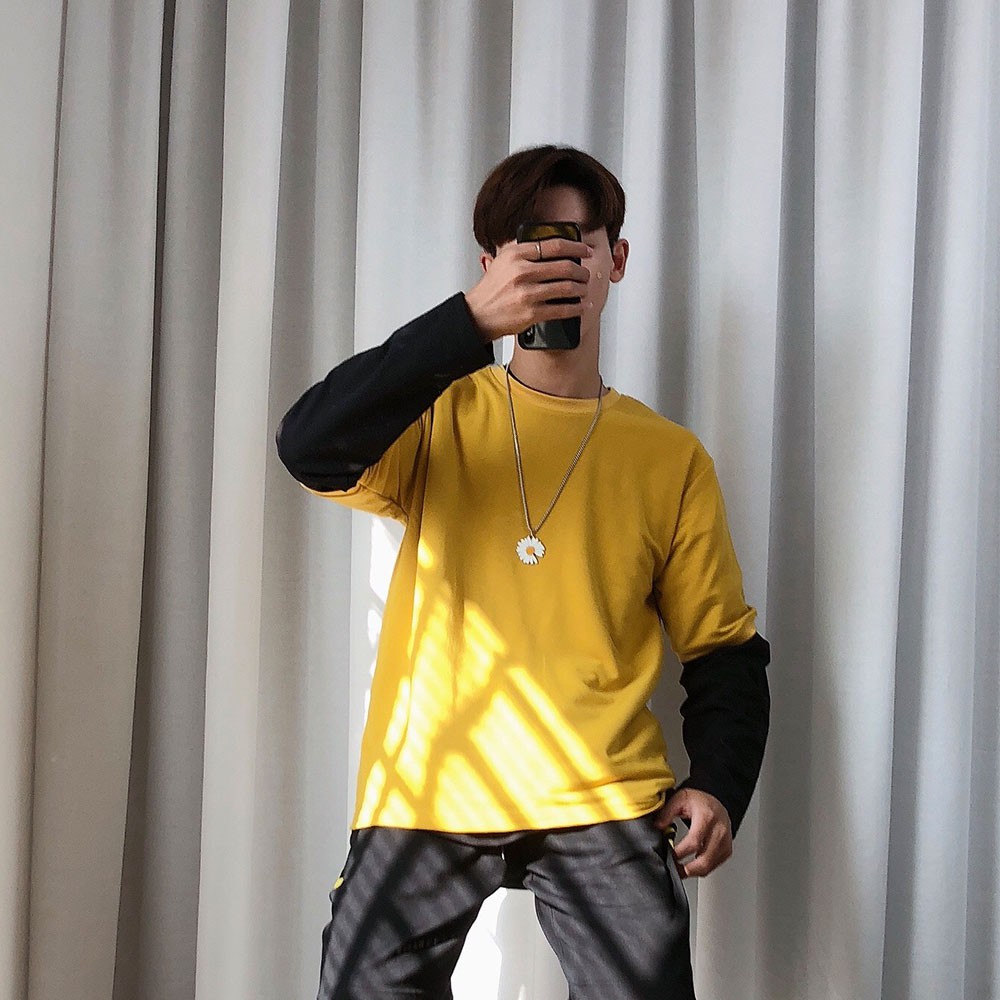 Áo sweater local brand tay lửng City Cycle chất cotton form rộng nam nữ oversize unisex