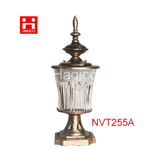 Đèn trụ cổng trang trí ngoài trời Nam Long Netviet NVT254 NVT255 tặng bóng led E14