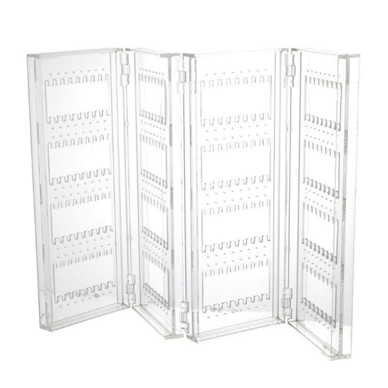 Giá Treo Trang Sức Bằng Acrylic Có Thể Gấp Gọn Tiện Dụng