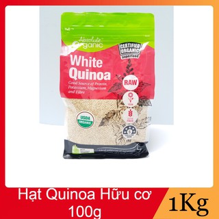 Hạt Diêm Mạch Trắng White Quinoa Absolute Organic 1kg