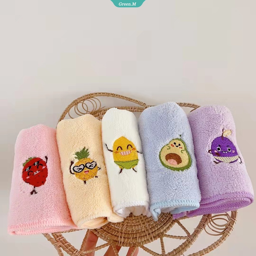 Bộ 5 Khăn Lông Cừu San Hô Họa Tiết Hoạt Hình Cinnamoroll My Melody Kuromi Linabell Sanrio Dễ Thương