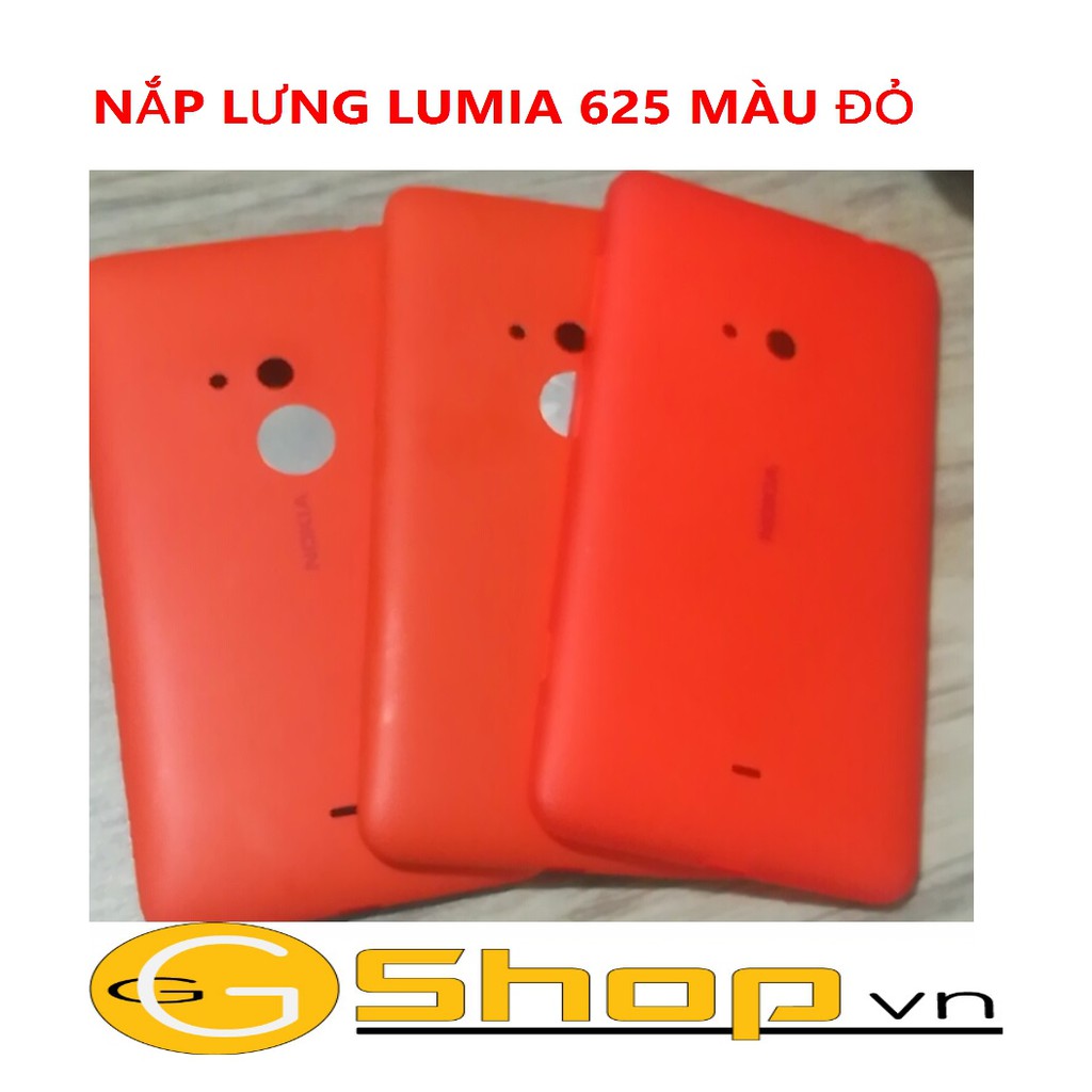 NẮP LƯNG LUMIA 625 MÀU ĐỎ