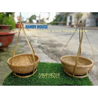 Quang gánh tre đường kính thúng 20cm