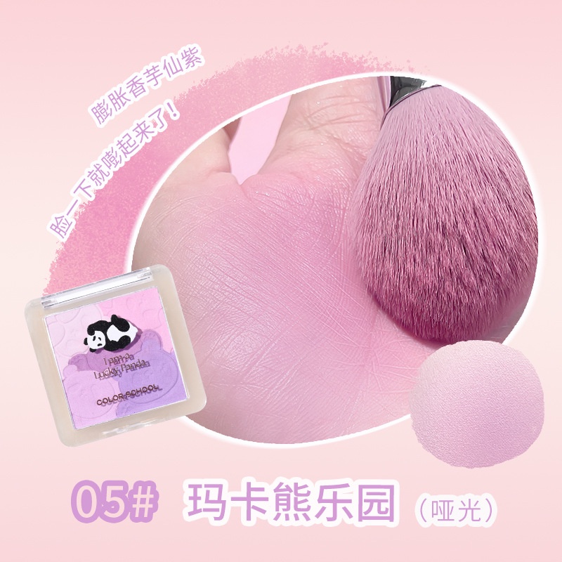 Màu Sắc Phấn Má Hồng 5 Màu gradient school panda CS042