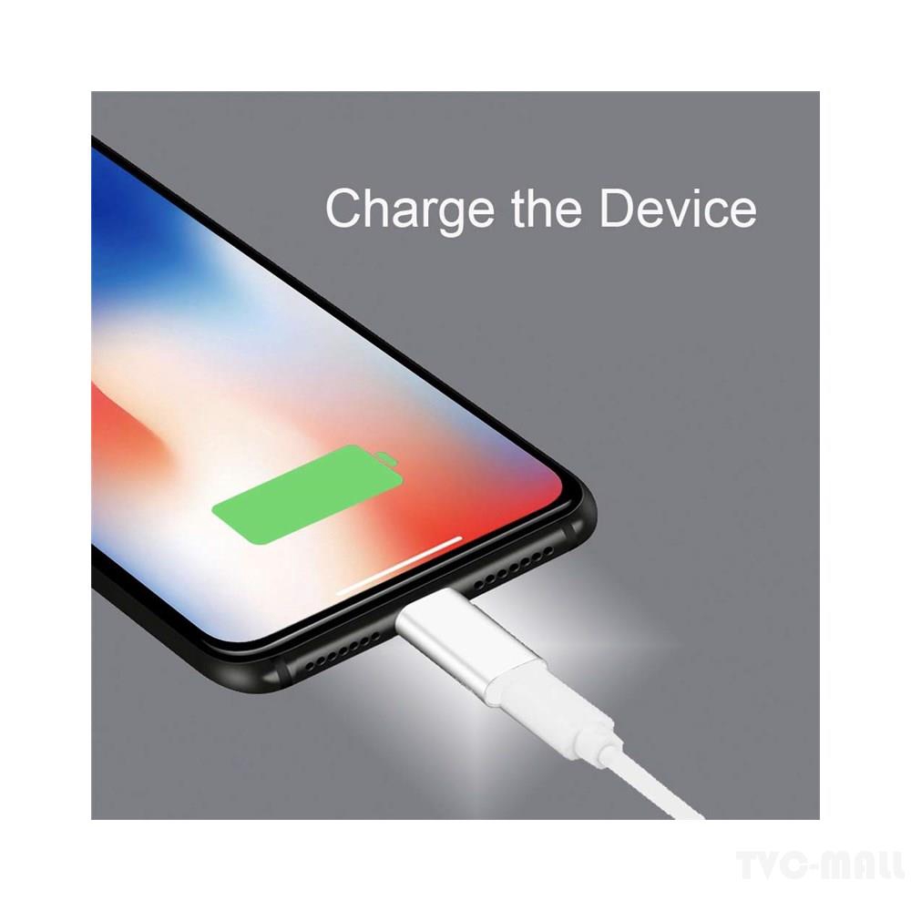 Đầu Chuyển Đổi Cổng Type-C Sang Lightning Cho Apple Iphone 11 Pro Max/X/Xs Max