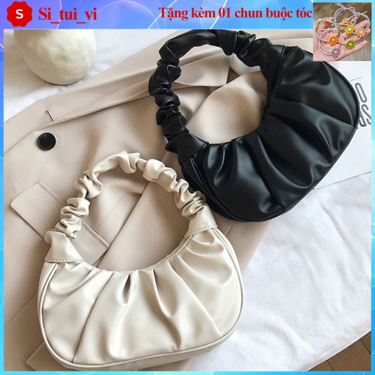 [Mã FAMAYWA2 giảm 10k đơn từ 50k] Túi kẹp nách đeo chéo nữ đi chơi cao cấp_Túi Rúm