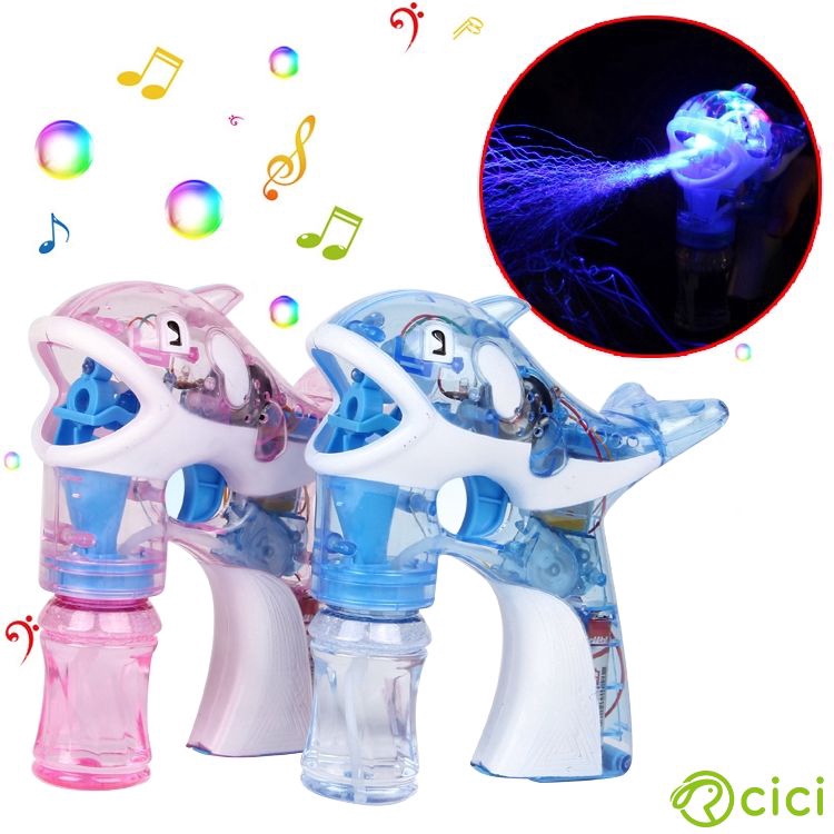 Súng Bắn Bong Bóng Có Đèn Led 3 +