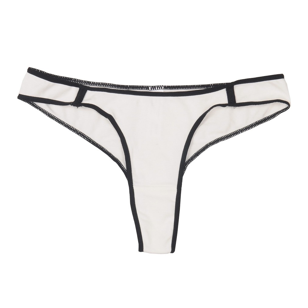 Quần lót cotton nữ lưng thấp kiểu dáng thể thao