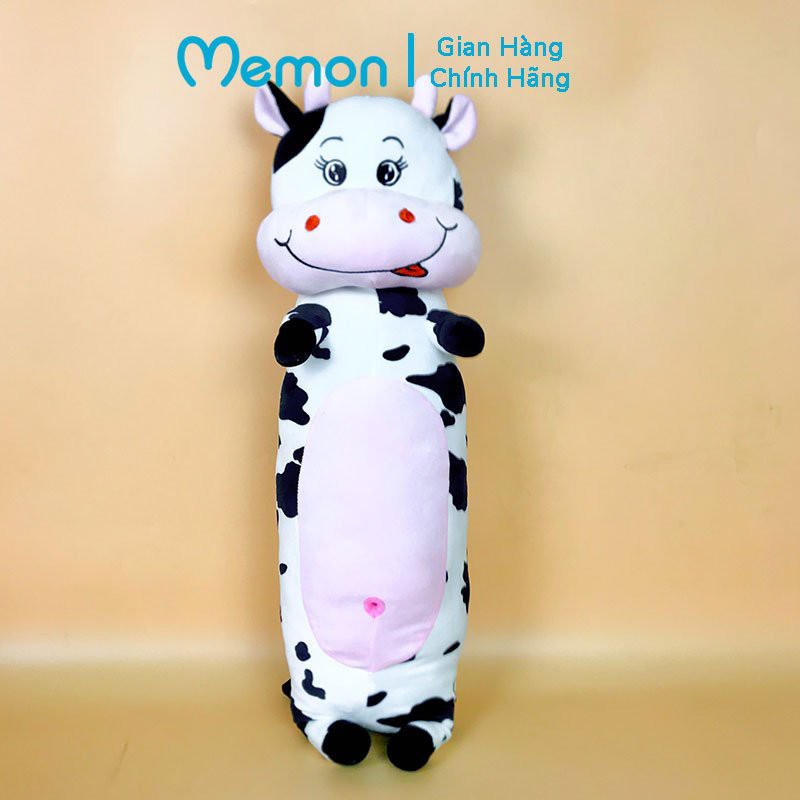 [Mã LIFEMALL2505 giảm 10% đơn 250K] Gối Ôm Bò Sữa Cho Bé Cao Cấp Memon