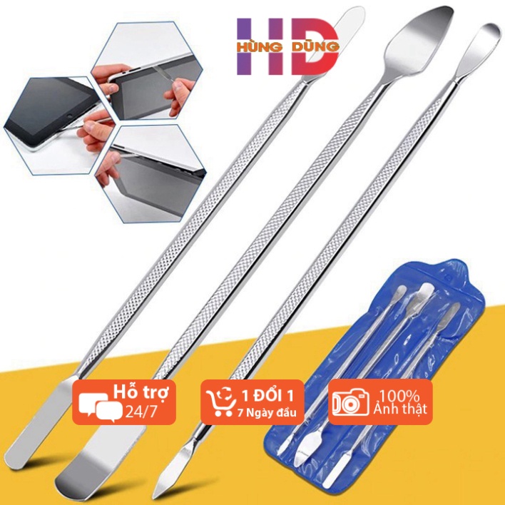 Bộ dụng cụ 3 cây tháo mở màn hình sửa chữa điện thoại iPad Laptop thép không rỉ