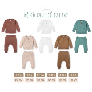 Bộ đồ chui cổ LeCoon siêu mềm, mịn