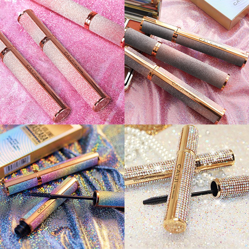 Mascara không lem không trôi CALJI   làm mi dài và dày thiết kế đính đá kim cương bắt mắt. | BigBuy360 - bigbuy360.vn