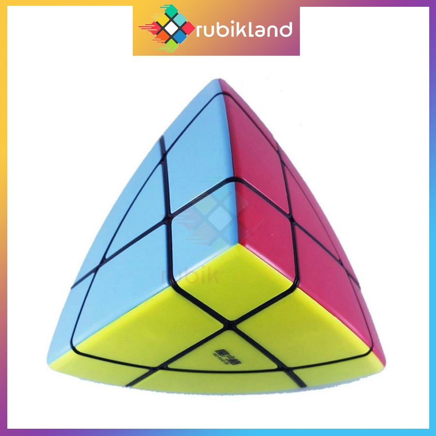 Rubik Biến Thể QiYi Corner Mastermorphix Cube Siêu Xịn Rubic Stickerless Không Viền Đồ Chơi Trí Tuệ