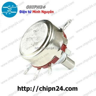 Biến trở 2W WTH118 Nâu 1K/2K2/4K7/5K1/5K6/6K8/10K/22K/47K/100K/470K Nâu - [Chọn Loại]
