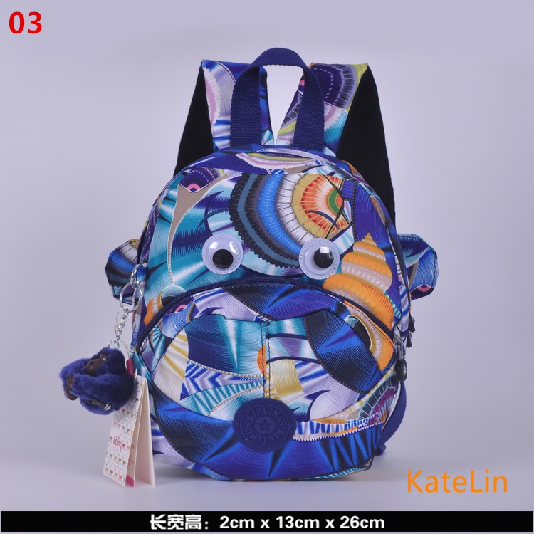 Kipling-k08568 Balo Đi Học Chất Liệu Nylon Dễ Thương Cho Bé