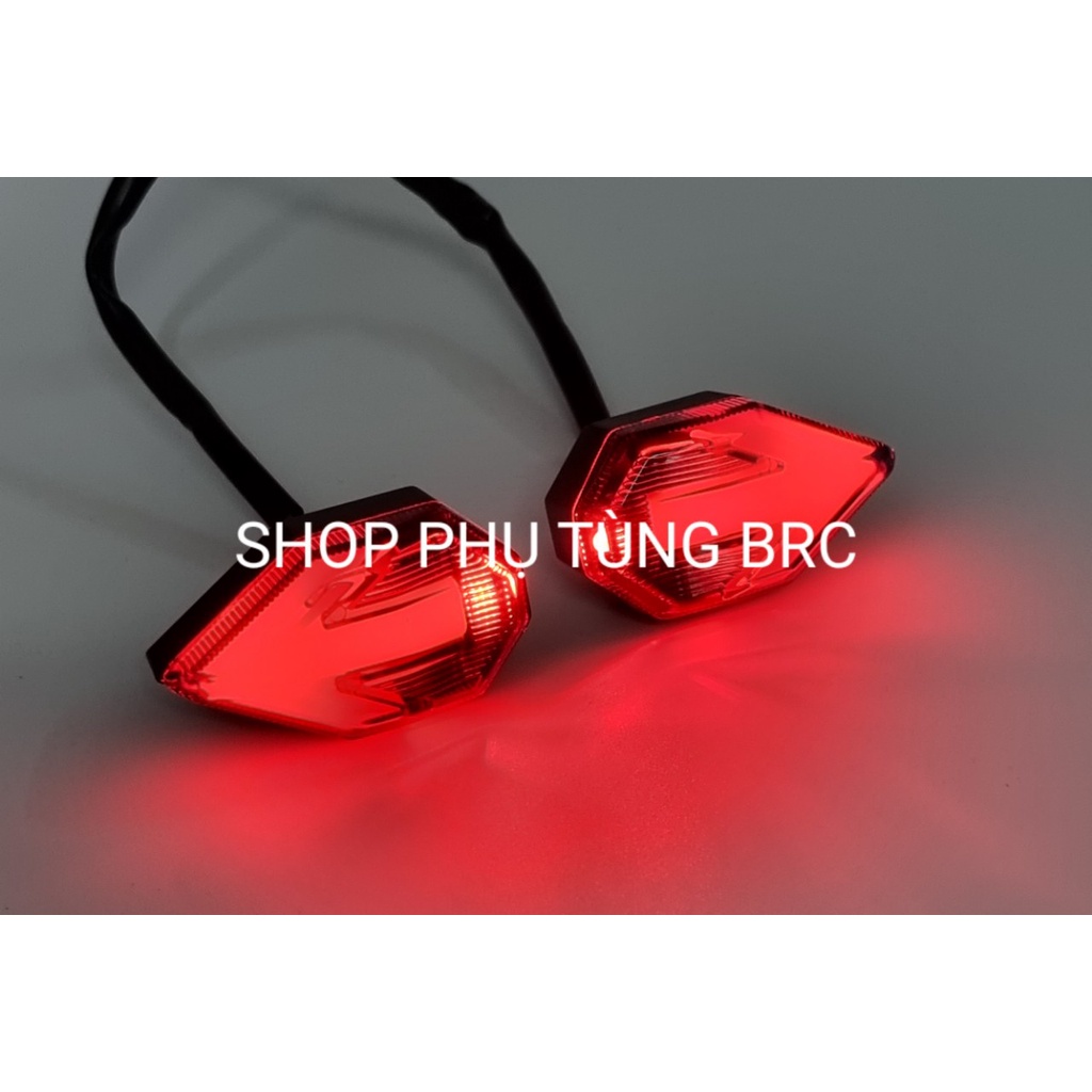 Đèn led xi nhan mủi tên loại nhỏ phù hợp với nhiều loại xe máy như WINNER X, EXCITER,VARIO..