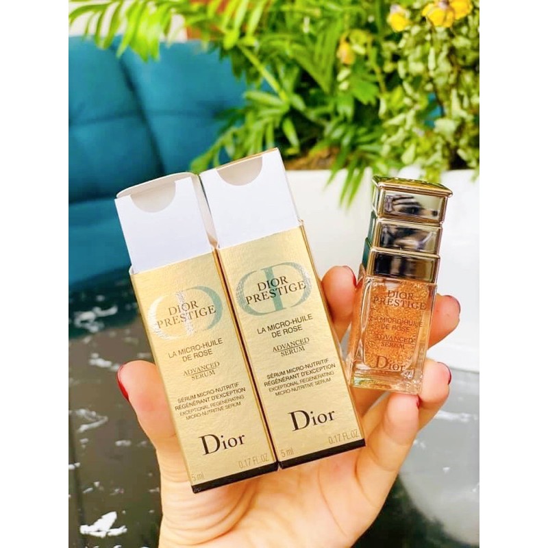 Tinh Chất Trẻ Hoá Căng Bóng Da Dior Prestige La Micro-hule De Rose Advanced | Serum