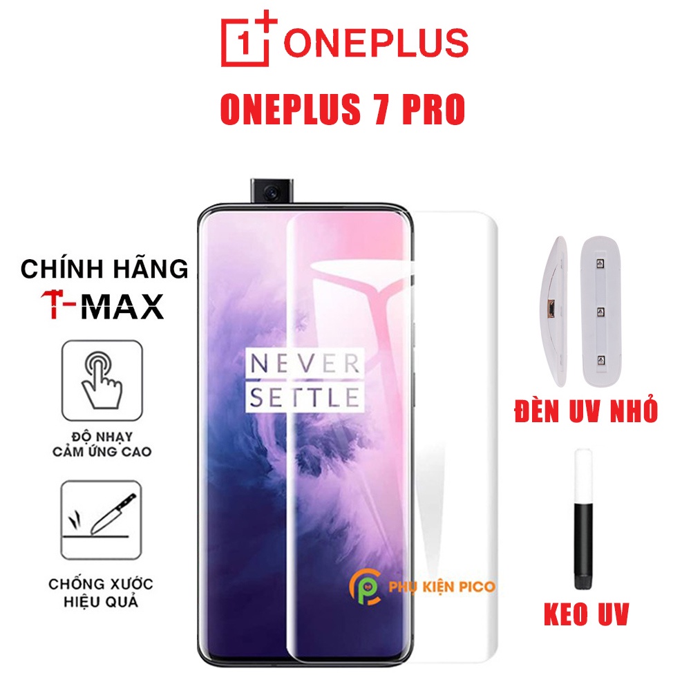 Cường lực Oneplus 7 Pro full màn hình - Kính cường lực Oneplus 7 Pro UV T-Max siêu cứng 9H