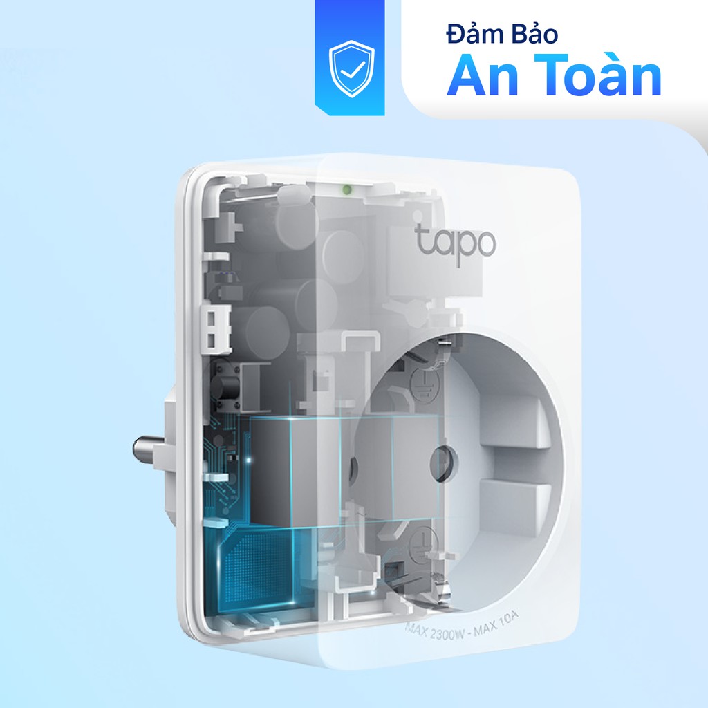 [Hỏa Tốc] Ổ Cắm Thông Minh TP-Link Tapo P100 Nhỏ Gọn An Toàn