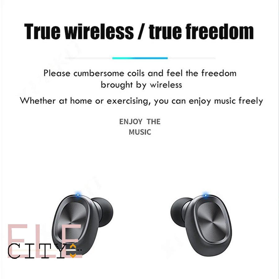 Tai Nghe Bluetooth Không Dây B9 Chống Nước Có Micro Tiện Dụng