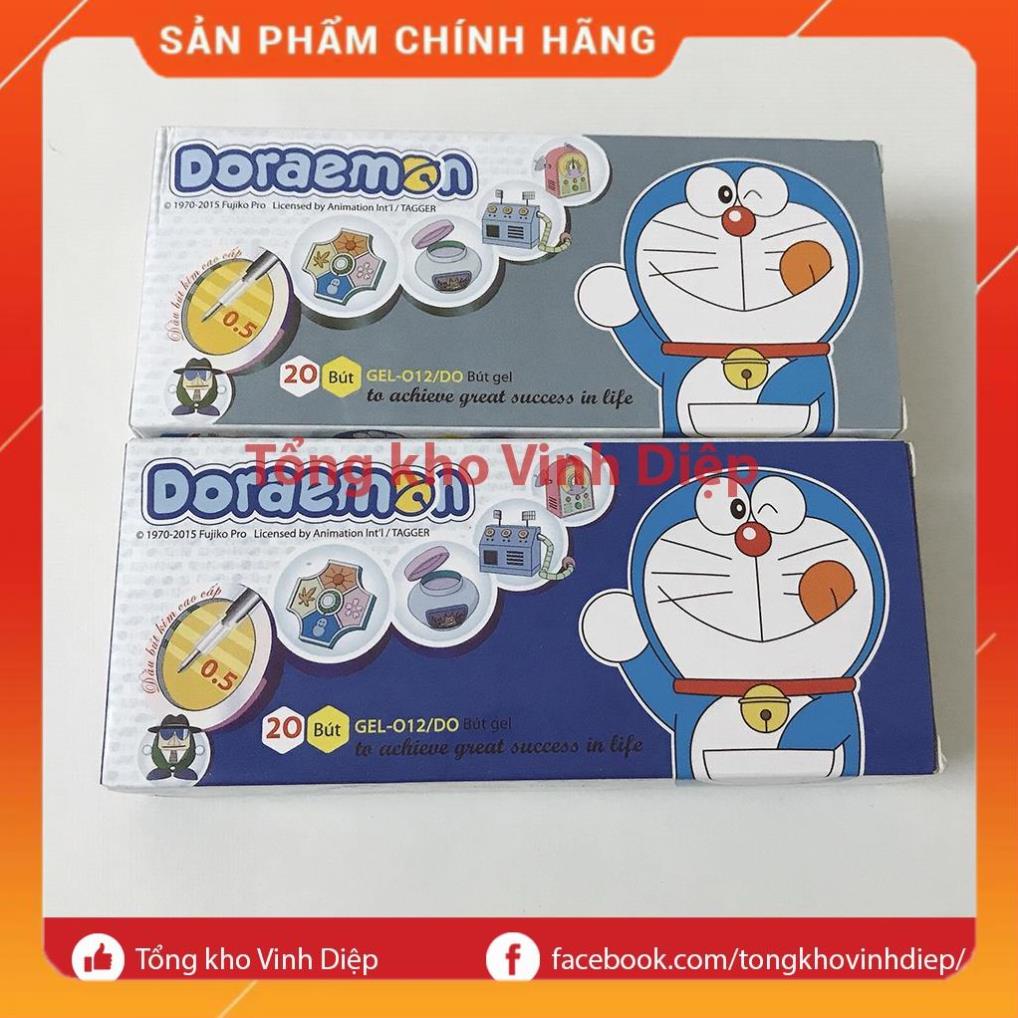 Bút bi mực nước, bút mực gel Doraemon học sinh nét nhỏ