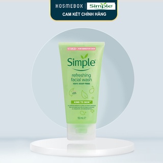 Sữa Rửa Mặt Simple Refreshing Facial Wash 150ml
