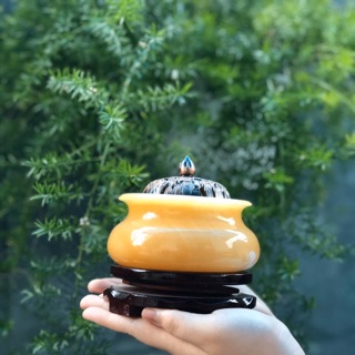 Bát xông trầm đá ngọc hoàng long vip đẹp kiểm đinh