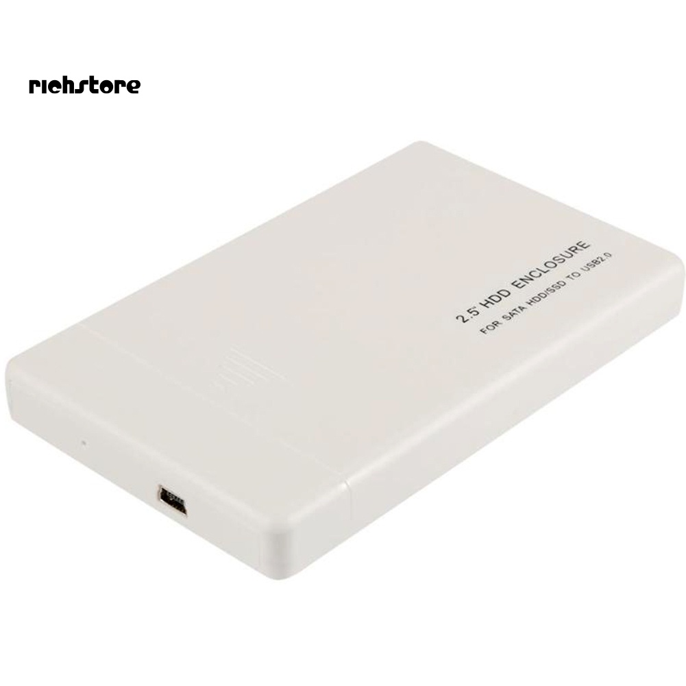 Hộp Đựng Ổ Cứng Ngoài SSD SATA USB 2.0 480M / bps 2.5inch Ốp | BigBuy360 - bigbuy360.vn