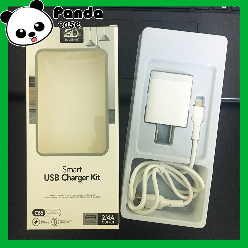 Bộ Củ Cáp Sạc Nhanh Chân S-U80 CASIM – Cho Ip,tablet,…-Bảo hành 10 năm