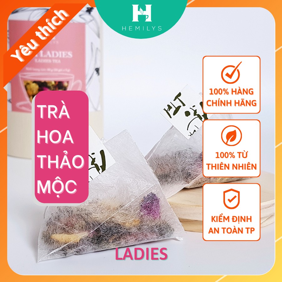 TRÀ HOA THẢO MỘC HEALTHY - TRÀ LADIES - Giảm cân, đẹp da, giúp vóc dáng thon gọn