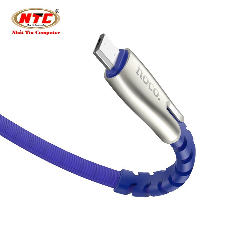 Cáp sạc nhanh và truyền dữ liệu Hoco U58 Core cổng microUSB hỗ trợ QC3.0, max 2.4A, dài 1.2M - Hãng phân phối chính thức