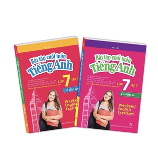 Sách - Bài Tập Cuối Tuần Tiếng Anh Lớp 7 - Có Đáp Án (trọn bộ 2 tập)