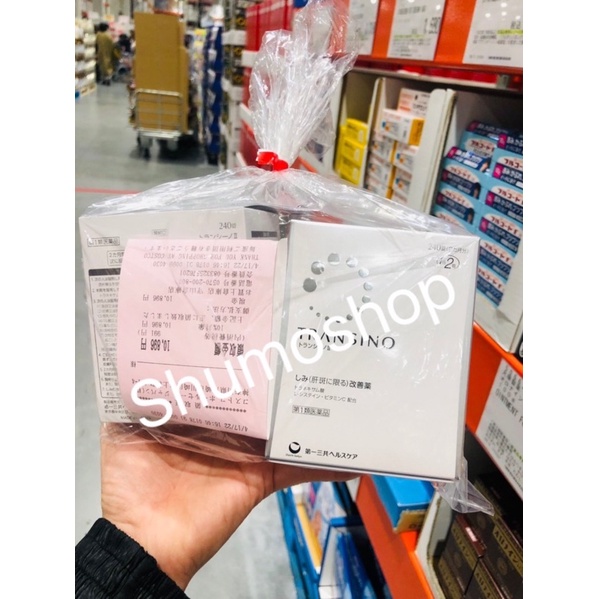 Viên uống trắng da, mờ nám tàn nhang Transino Nhật Bản 240 viên