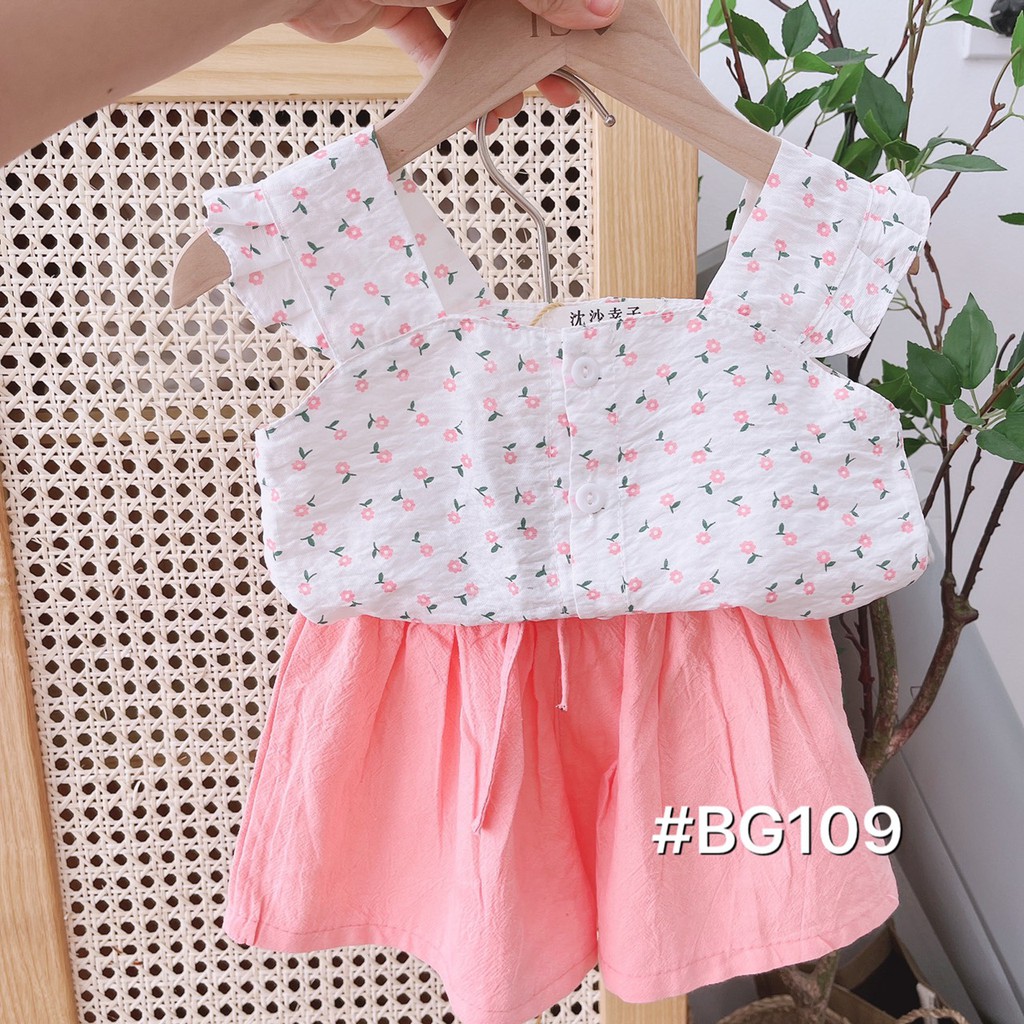 SET ĐŨI BABYDOLL CHO BÉ GÁI SIÊU HOT BG109