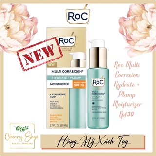 Kem dưỡng căng mịn có chống nắng Roc Multi Correxion Hydrate + Plump Moisturizer SPF 30