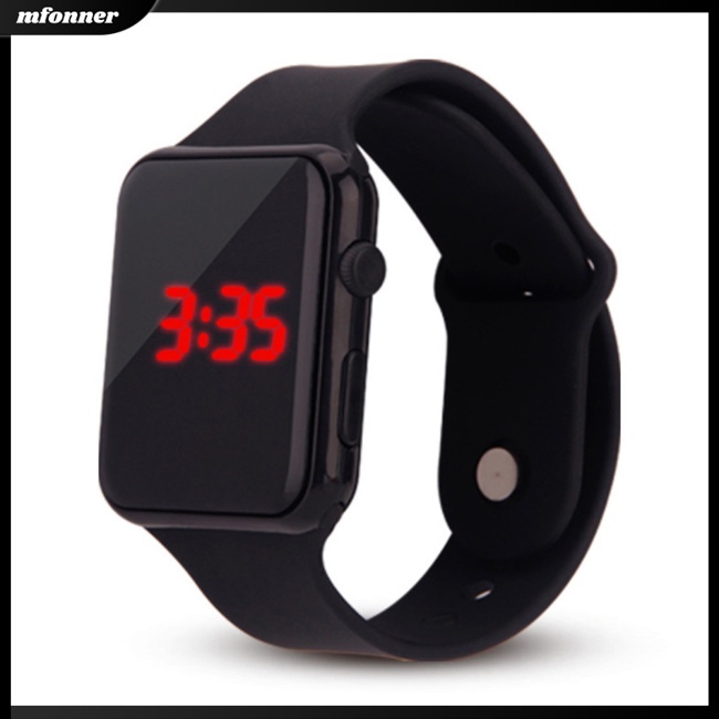 Đồng Hồ Điện Tử Dây Silicone Cho Bé Trai Và Gái