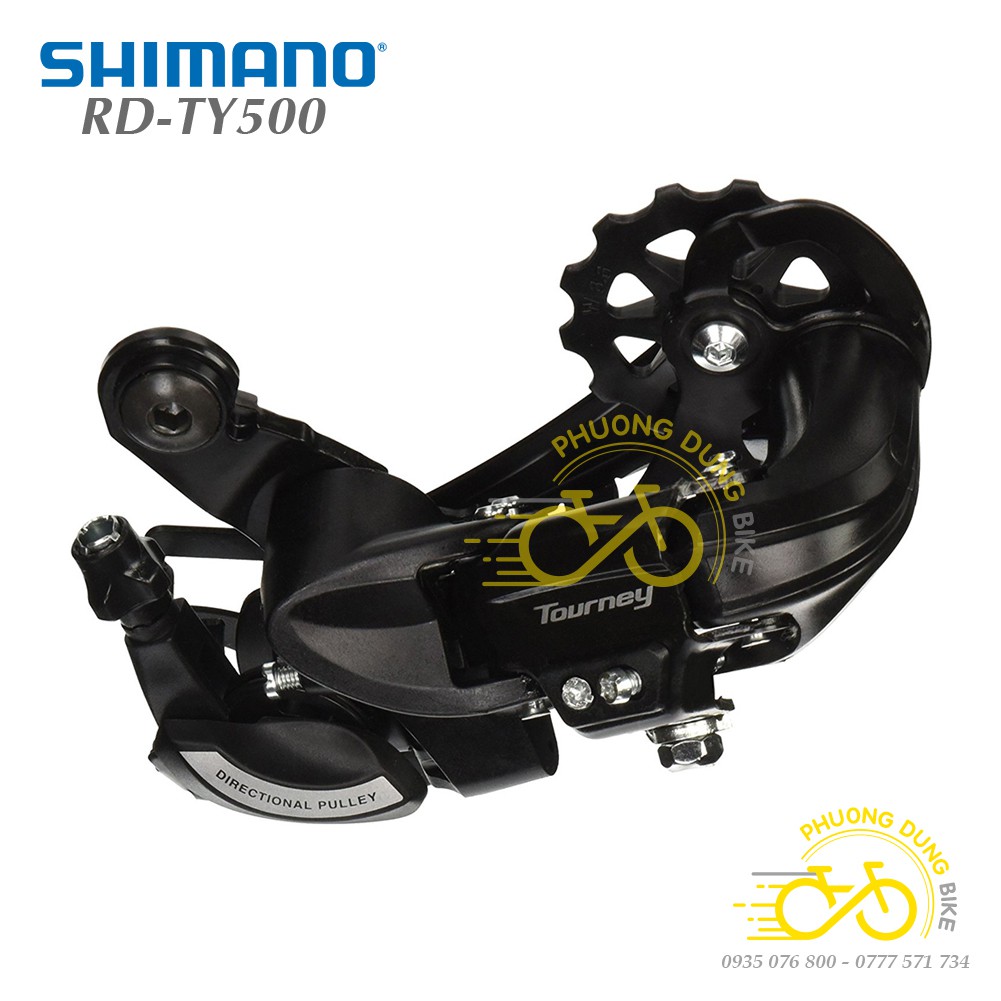 Củ cùi đề sau xe đạp SHIMANO TOURNEY RD TY500 6 7 8 Speed - Hàng chính Hãng