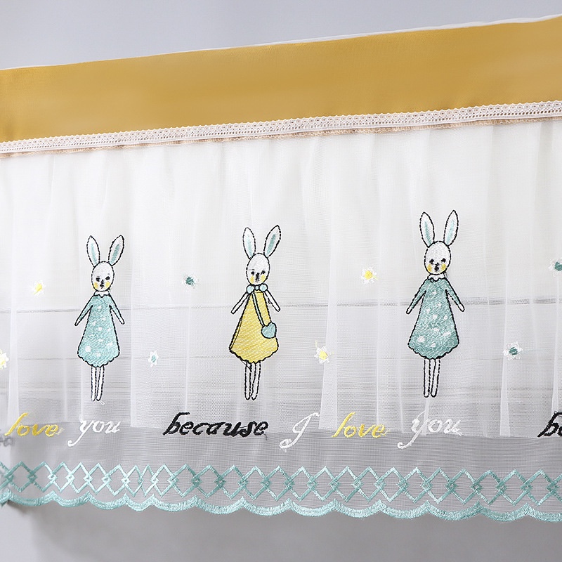 Tấm Che Bụi Bọc Điều Hòa, Rèm Phủ Điều Hòa Họa Tiết Dễ Thương