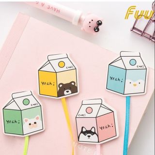 Miếng đánh dấu trang sách hoa, gấu (nhiều hình)