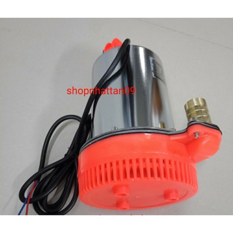 Máy bơm nước chìm 12v - máy bơm tõm 12v - máy bơm gia đình 12V - 180w