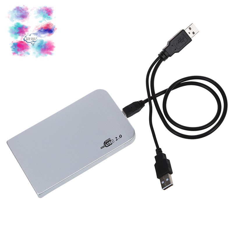 USB 2.0 External Hard Drive Enclosure Aluminium IDE 2.5"