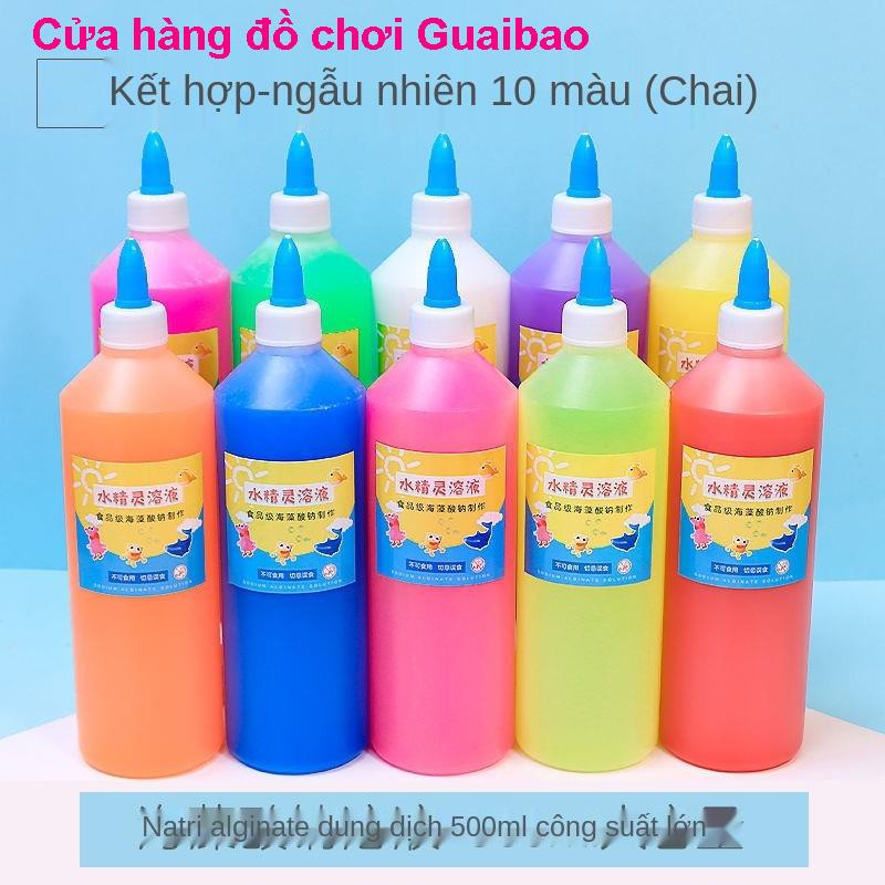 đồ chơi giáo dụcMagical Water Baby Elf Toy Magic Replenisher 500ml Chai siêu lớn chứa bột màu hòa tan